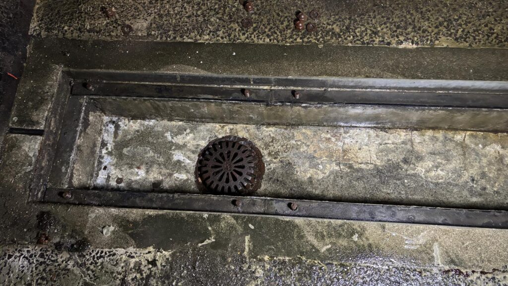 通水確認しきれいになりました